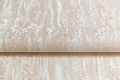 Обои виниловые Виньетки мотив, персиковый