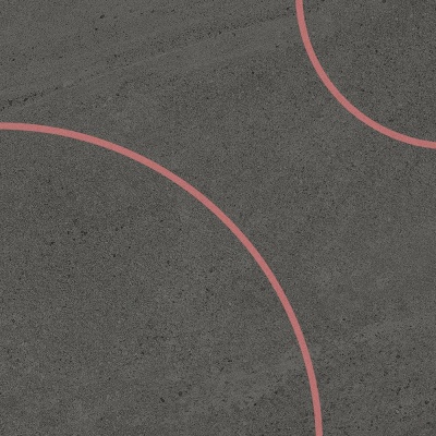 Декор Матрикс антрацит 30x30x0,8