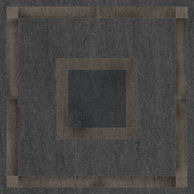 Декор Базальто обрезной 80x80x1,1