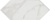 Келуш белый глянцевый 14x34x0,69