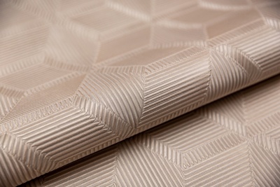 Обои виниловые Геометрия мотив, розовый, золотой