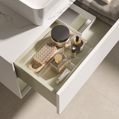 Органайзер без дна Анголо для мебельных ящиков, прозрачный