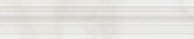 Бордюр Багет Гран Пале белый глянцевый 25x5,5x1,8