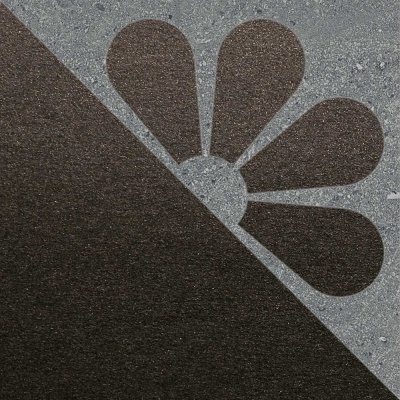 Декор Матрикс серый тёмный 20x20x0,8