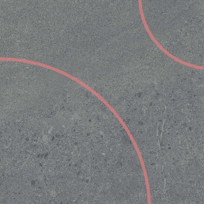 Декор Матрикс серый тёмный 30x30x0,8