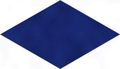 Декор Риад синий глянцевый 13,5x7,8x0,9