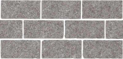 Бордюр Роверелла пепельный мозаичный 34,5x14,7x1,1