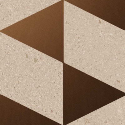 Декор Матрикс бежевый светлый 20x20x0,8