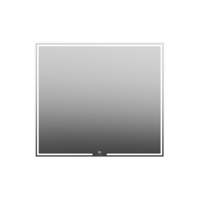 Зеркало Mio/Мио прямоугольное с диммером 90, белое