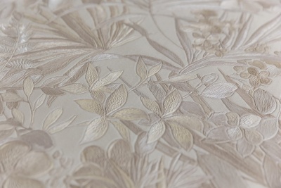 Обои виниловые Джангл мотив, бежевый