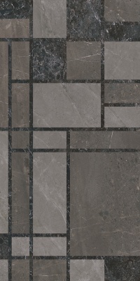 Декор Марсель микс тёмный глянцевый обрезной 60x119,5x0,9 Декор Марсель микс тёмный глянцевый обрезной 60x119,5x0,9