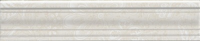 Бордюр Багет Ауленсия бежевый матовый 25x5,5x1,8