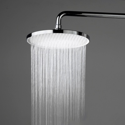 Душевая колонна Fonte/Фонте на 3 потока с поворотным изливом и механическим смесителем, хром