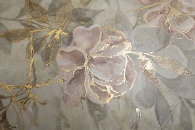 Панно Магнолия 1 матовый 60x120x0,9 из 4 частей (30х60)