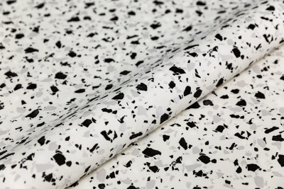 Обои виниловые на флизелиновой основе Семинато мотив, черно-белый