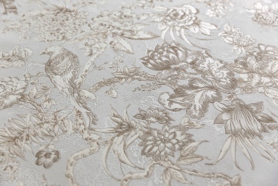 Обои виниловые Азулежу мотив, бежевый