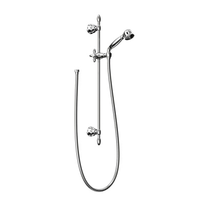 Душевая стойка Muse/Муза без выхода для подачи воды, хром глянец