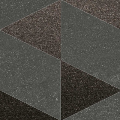 Декор Матрикс антрацит 20x20x0,8