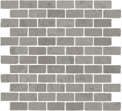 Декор Про Лаймстоун Антика 1 мозаичный серый матовый 32x30x0,9
