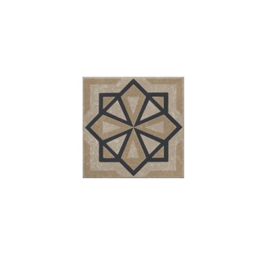 Декор Касабланка бежевый светлый матовый 9,8x9,8x0,7