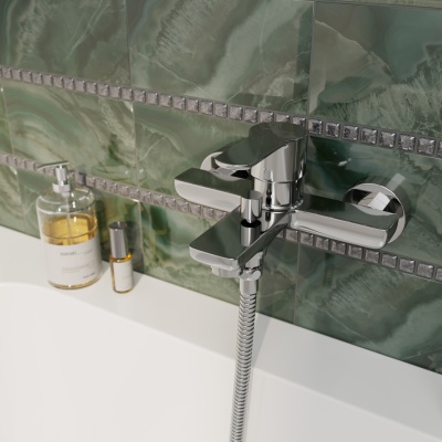 Смеситель Sonata/Соната для ванны, хром