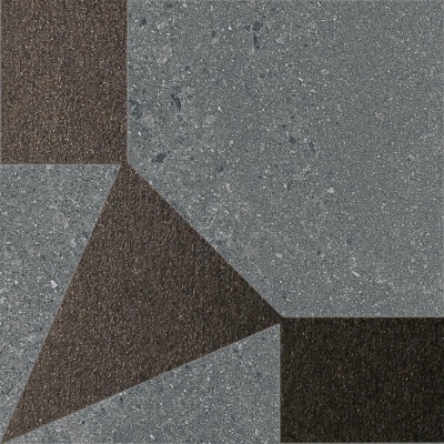 Декор Матрикс серый тёмный 20x20x0,8