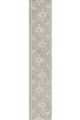 Бордюр Ферони серый матовый 30x5,7x0,69