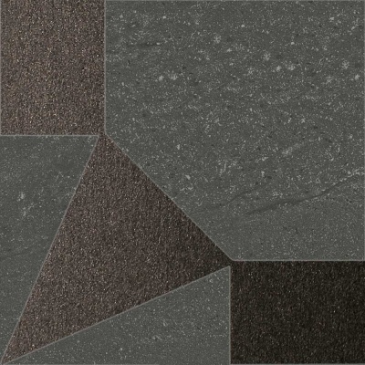 Декор Матрикс антрацит 20x20x0,8