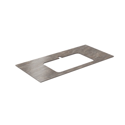 Столешница из керамогранита Парнас 100, пепельный