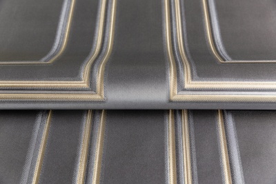 Обои виниловые Буазери мотив, черный